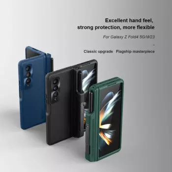 Чехол NILLKIN складной для Samsung Galaxy Z, складной чехол с защитой от падения, противоскользящий защитный чехол для телефона W23