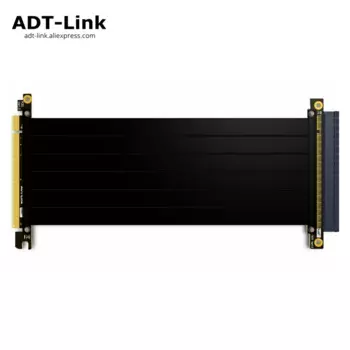 Чехол PCI Express PCI-E x16 на PCIE 3,0 16x pci e, видеокарта, Удлинительный кабель для GTX1080TI firepro w7100,quadroK VEGA64