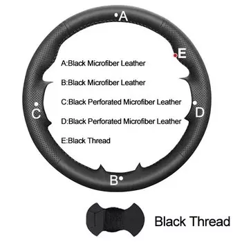Чехол ручного шитья на руль автомобиля для Kia Sorento MQ4 IV 2020-2025, кожаные аксессуары из микрофибры под заказ Interio