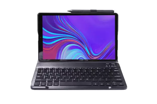 Чехол с беспроводной Bluetooth клавиатурой для Samsung Galaxy Tab A7 10,4 T500 T505 с держателем для ручки кожаный защитный чехол для планшета