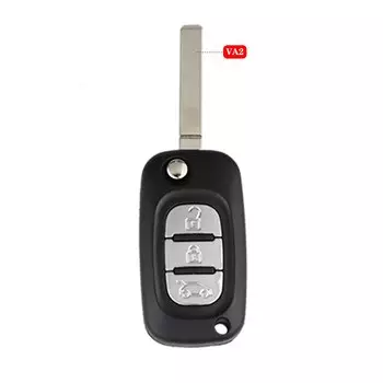 Чехол с дистанционным управлением YIQIXIN Filp, 2/3 кнопки для Renault Clio 3 Kangoo Master Modus Twingo 2006-2016, сменный необрезанный лезвие