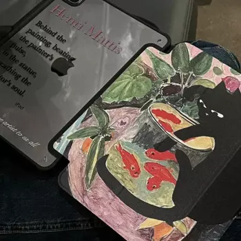 Чехол с граффити Cat для iPad 10,2, 9, 8, 7, поколения, 2022, 10,9 дюйма, iPad Air6 M2, ipad air4 5 10,9 10,5 10-го поколения, 5-го, 6-го pro11 2024