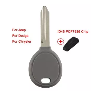 Чехол YIQIXIN для автомобильного ключа для Jeep Wrangler 1998 2006 для Chrysler 300 Pacifica для Dodge Magnum Caravan Dakota транспондер ID46 чип