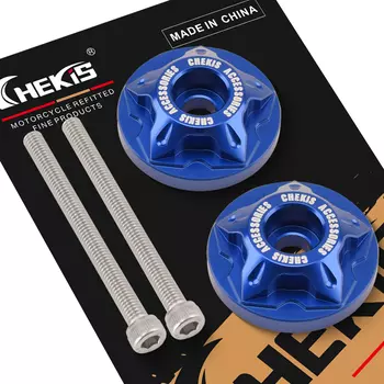 Chekis подходит для Zontes 368g 368g 501g аксессуары для модификации мотоцикла, балансировочная заглушка на руль, хвостовая крышка, декоративная крышка из алюминиевого сплава