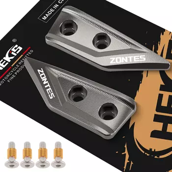 Chekis подходит для Zontes 368g 368g 501g, аксессуары для модификации мотоцикла, декоративная крышка лобового стекла руля, декоративная крышка для защиты рук, декоративная деталь лобового стекла руля