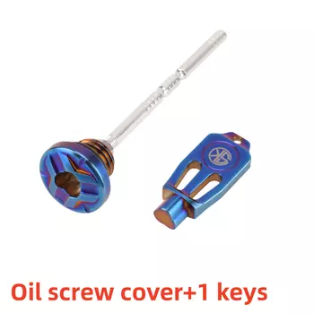 Chekis подходит для Zontes 368g 501g 368E 368D 368m 368K Аксессуары для мотоциклов Модифицированная масляная линейка Противоугонная масляная крышка Масляная линейка из нержавеющей стали
