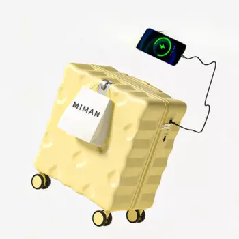 Чемодан 20-дюймовый посадочный чемодан Многофункциональный чемодан на колесиках Детский дорожный чемодан для пароля Маленькая дорожная сумка 18-дюймового цвета