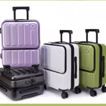 Чемодан на колесиках для путешествий, унисекс