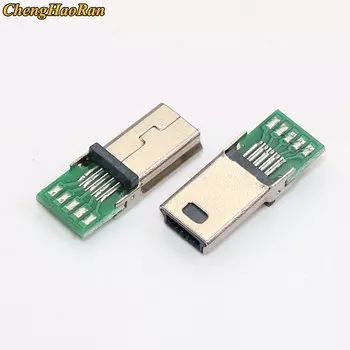 ChengHaoRan mini usb male jack адаптер