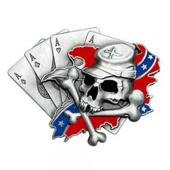 Череп игральная карта в стиле фотографий