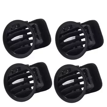 Черная/хромированная решетка вентиляционного отверстия кондиционера подходит для Opel ADAM CORSA D MK3 Vauxhall 13417363 2201099