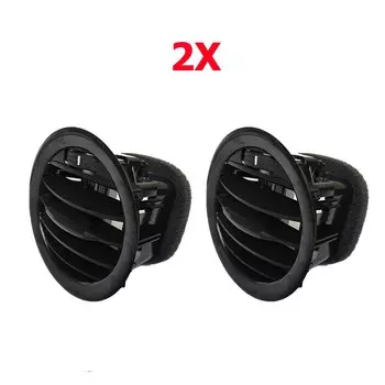 Черная/хромированная решетка вентиляционного отверстия кондиционера подходит для Opel ADAM CORSA D MK3 Vauxhall 13417363 2201099