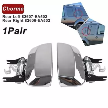 Черная/хурмальная внешняя ручка задней двери, совместимая с Nissan Pathfinder R51 2005-2012 82607-EA502 82606-EA502