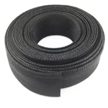 Черная изолированная оплетка Diligent ant 4/6/8/10/12/15/20/25 мм