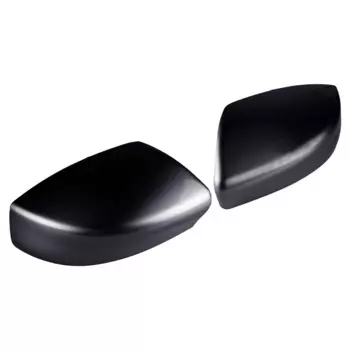 Черная крышка для зеркала заднего вида автомобиля, левая и правая, подходит для Nissan Sentra 2013, 2014, 2015, 2016, 2017, 2018, 2019, 1 пара
