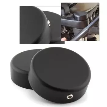 Черная крышка гайки штока верхней вилки мотоцикла для Honda Rebel CMX 250 2020 2021 2022 для Rebel CMX300 2017-2022, алюминий