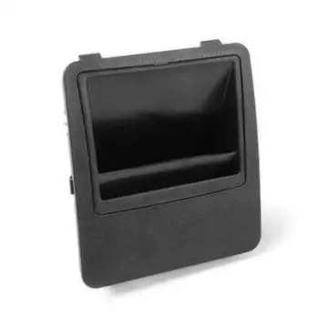 Черная крышка предохранителя передней панели автомобиля, контейнер для хранения, карточка, отделка для монет, пластиковая подходит для Hyundai Elantra 2017 2018 2019