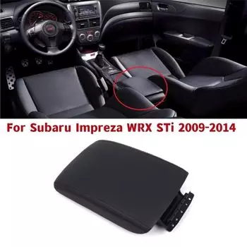 Черная модель интерьера автомобиля, центральный подлокотник для Subaru Impreza GT WRX STi 2009 2010 2011 2012 2013 92114FG000JC