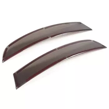 Черная наклейка на заднюю противотуманную фару автомобиля для BMW X7 G07 2019 2020 2022 2023 ABS, аксессуары для внешней части автомобиля