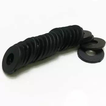 Черная нейлоновая прокладка, пластмассовая изолированная подушка, пластиковая шайба M2/2,5/3/4/5/6/8/10/12