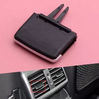 Черная передняя левая/правая решетка вентиляции зажим Ремонтный комплект подходит для Mercedes Benz X166 W166 ML GL GLE GLS Class