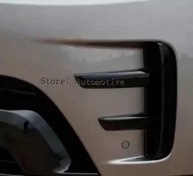 Черная передняя противотуманная фара для Land Rover Discovery 5 LR5 2017 L462, автоаксессуары, 2 шт.