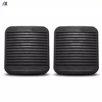 Черная резиновая накладка на педаль, комплект тормозных чехлов, противоскользящая защита для Jeep Wrangler YJ TJ Cherokee XJ Ram Manual Trans 52002750