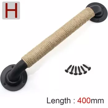 Черная ручка для двери сарая, кухонная мебель, шкаф, Складская раздвижная ручка, простой деревянный шкаф, классические ручки