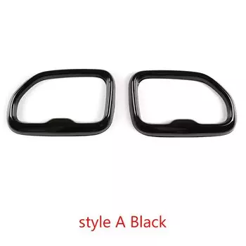 Черная/Серебристая Автомобильная задняя глушитель из нержавеющей стали выхлопная труба Выходная крышка отделка для BMW X3 G01 X4 G02 2018-2022 аксессуары