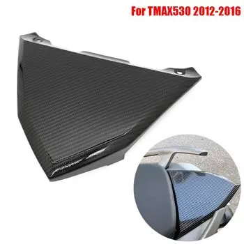 Черная углеродная задняя крышка для Yamaha TMAX530 Tmax 530 2012 2013 2014 2015 2016 T-MAX530 Обтекатели задняя фара