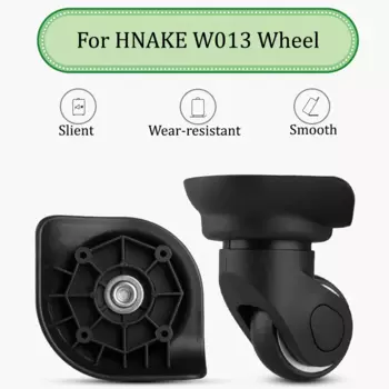 Черная универсальная колесная тележка для HANKE W013, фотоколесо, сменный багажный шкив, скользящие ролики, скользящие, износостойкие, для ремонта