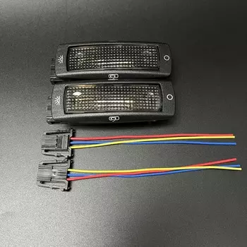 Черная задняя карта для чтения, купольный светильник, потолочный светильник 3B 0947291 Для VW Golf Passat 1998-2005 Beetle 1999-2010 Bora Superb Leon