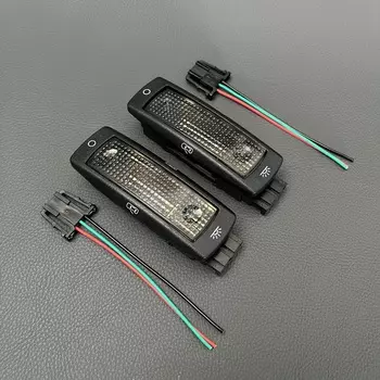 Черная задняя карта для чтения, купольный светильник, потолочный светильник 3B 0947291 Для VW Golf Passat 1998-2005 Beetle 1999-2010 Bora Superb Leon