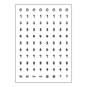 Черно-белые наклейки ALSMT