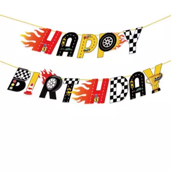 Черно-белый клетчатый вымпел EsenTroye