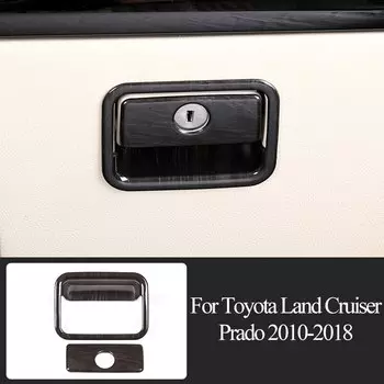 Черное дерево для Toyota Land Cruiser Prado FJ150 150 2010-2019, черное дерево, украшение салона автомобиля, отделка, Аксессуары рамы