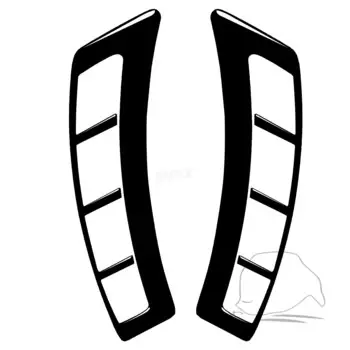 Черное крыло для боковой двери автомобиля Infiniti FX 2009-2013 QX70 14 +