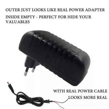 Секретный контейнер ELESABOX Black Fake Charger