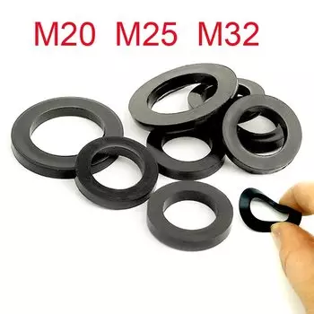Черное резиновое изоляционное уплотнительное кольцо, резиновая плоская прокладка шайбы M3 M4 M5 M6 M8 M10 M15 M20 M25 M32, товары для дома