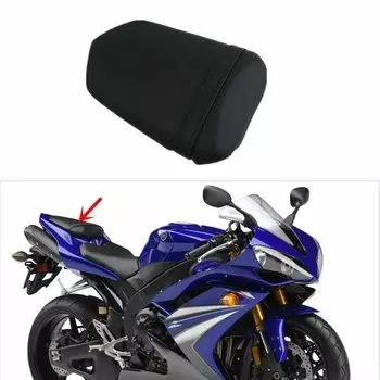 Черное заднее пассажирское сиденье мотоцикла для Yamaha YZF R1 YZFR1 YZF-R1 2004-2006 2005