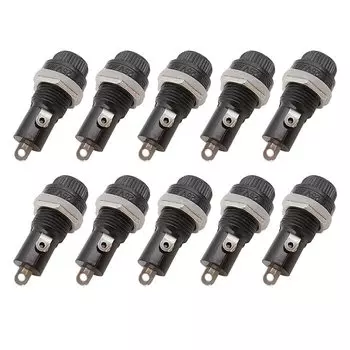 Держатель предохранителей LOCHEUK 5x20mm черный