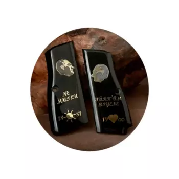 Черные акриловые Грипсы KSD
