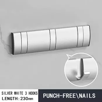 Черные алюминиевые настенные крючки WJNMONE