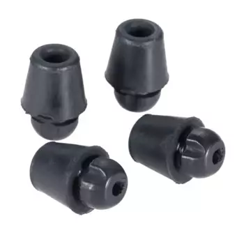 Черные автомобильные ограничители дверей, буферные резиновые ленты, подушка, бампер для Hyundai Elantra Sonata Ix35, 4 шт.