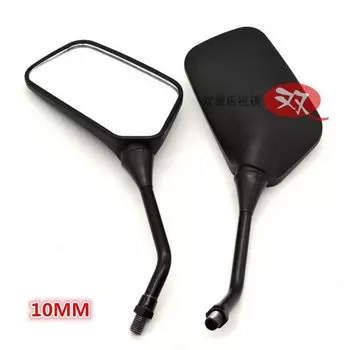 Черные аксессуары для мотоциклов, зеркала заднего вида для kawasaki honda suzuki benelli yamaha, зеркало заднего вида для мотоцикла
