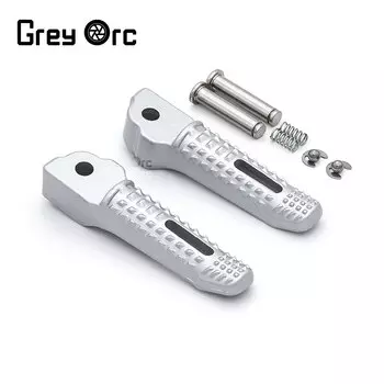 Черные хромированные Задние подножки, педаль для ног для BMW S1000RR 2019-2022 2020 2021 M1000RR 2020-2022, аксессуары для мотоциклов