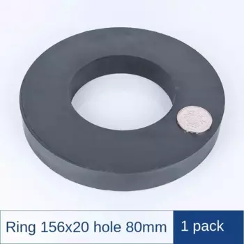 Черные круглые магнитные кольца ferrite