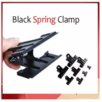 Черные металлические пружинные зажимы Countryman Tools