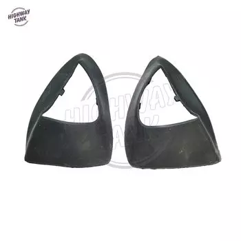 Черные мотоциклетные зеркальные ботинки, резиновые сапоги, нижняя крышка для мотоциклетных зеркал, чехол для Honda GL1800 Goldwing 2001-2010