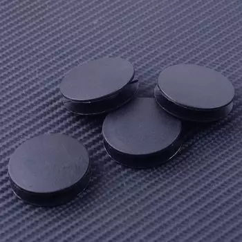 Черные пластиковые аксессуары для автомобильного коврика DWCX, 4 шт., крепежные зажимы для ковров заглушка для зажима 3,6 см, подходит для MERCEDES-BENZ BQ6680520